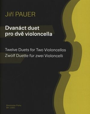 Twelve Duets For Two Violincellos (Violonchelos)