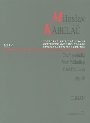 Four Preludes For Organ Op. 48