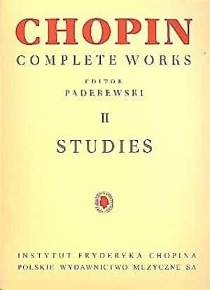 Complete Works II: Studies Opus 10 25 and 3 Nouvelles Etudes Piano
