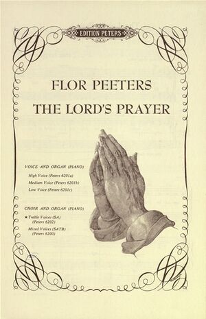 The Lord's prayer op. 102d