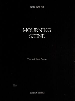Mourning scene