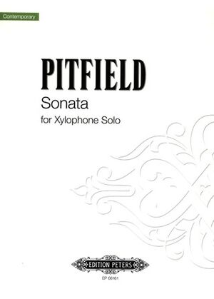 Sonate (sonata) für Xylophon solo
