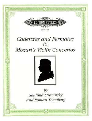 Kadenzen und Fermaten zu Violinkonzerten von Wolfgang Amadeus Mozart