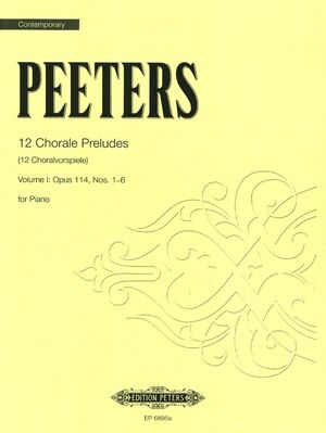 12 Choralvorspiele op. 114/1-6 Band 1