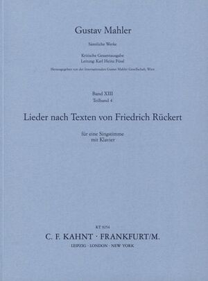 Lieder nach Texten von Friedrich Rückert