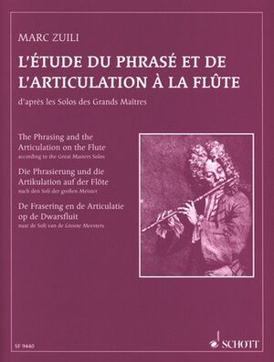 The phrasing and the articulation of the Flute (flauta)