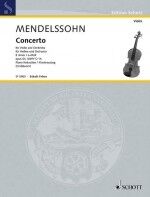 Concerto (concierto) E minor op. 64 MWV O 14
