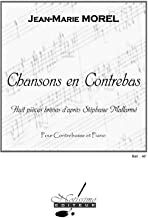 Chansons En Contrebascontrebasse et Piano-Recueil (Contrabajo)