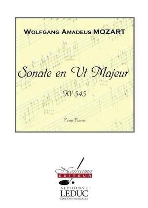 Sonate (sonata) En Ut Majeur Kv279