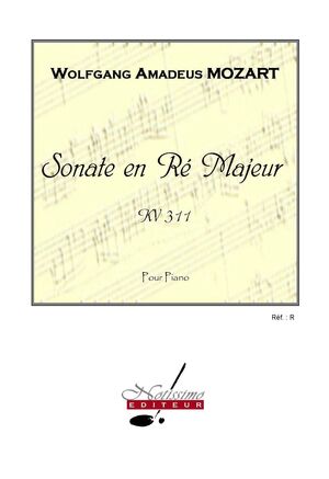 Sonate (sonata) En Re Majeur Kv311