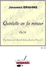 Quintette En Fa Mineur Op34