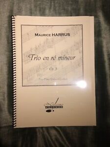 Harrus Trio en Re Mineur Op.5