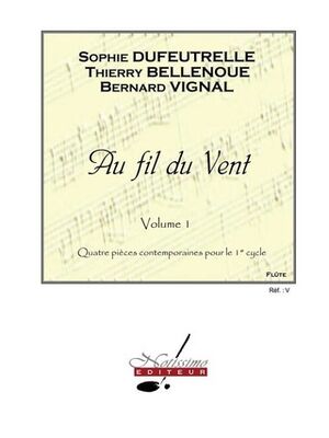 Au Fil Du Vent v. 1 et Flute Solo Flute (flauta) & Piano