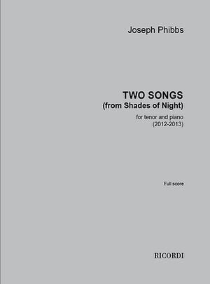 Two songs (from Shades of Night)