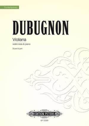 Violiana for vln and vla (1 player - Violín Viola) & piano