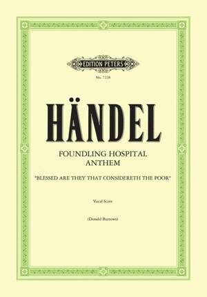 Händel,G.F.: Foundl. Hospital Anthem(KA)