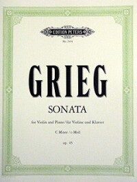 Sonate (sonata) c-Moll op. 45