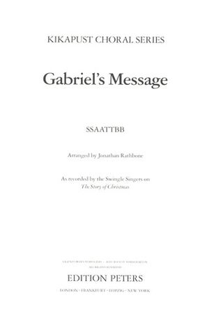 Gabriel's Message (The Angel Gabriel)