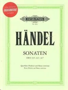 3 Sonaten (sonatas) with CD
