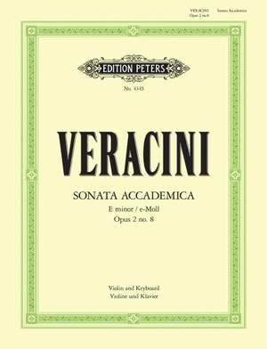 Veracini Sonate (sonata) Vl/2Ms