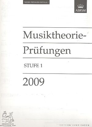 Theorie Prüfungen 2009 ST1