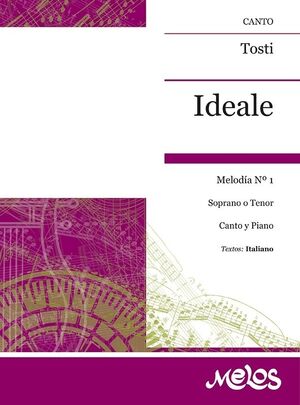 Ideale - Melodia - Vocal and Piano