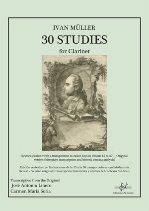 30 Studies (estudios) for Clarinet / 30 Estudios para Clarinete