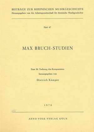 Max Bruch - Studien (estudios)